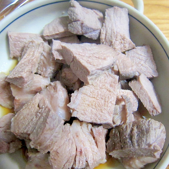 豚肉ポン酢醤油漬け